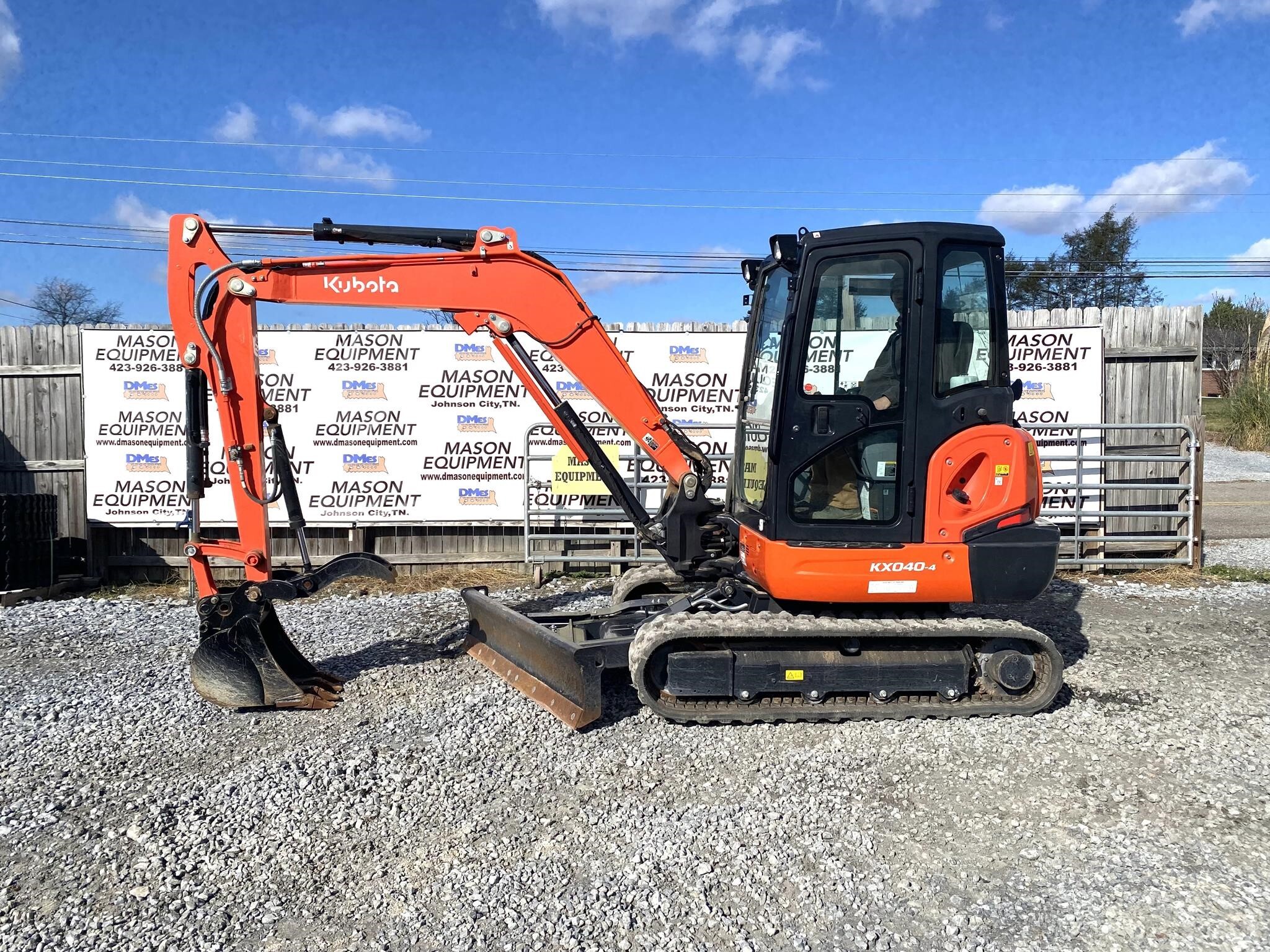 2024 KUBOTA KX040-4 in Johnson City, TN