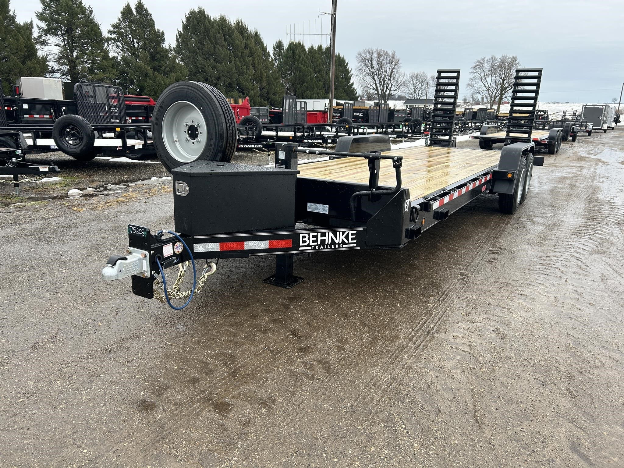 2026 BEHNKE CBCT 83"X22' 16K FLATBED EQUIPMENT TRAILER in Pecatonica, IL
