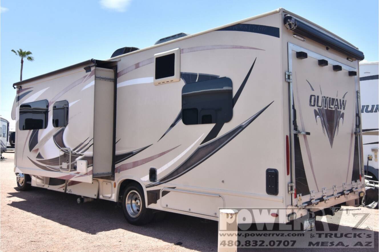 A photo of this 2018 Thor Motor Coach Outlaw 29H