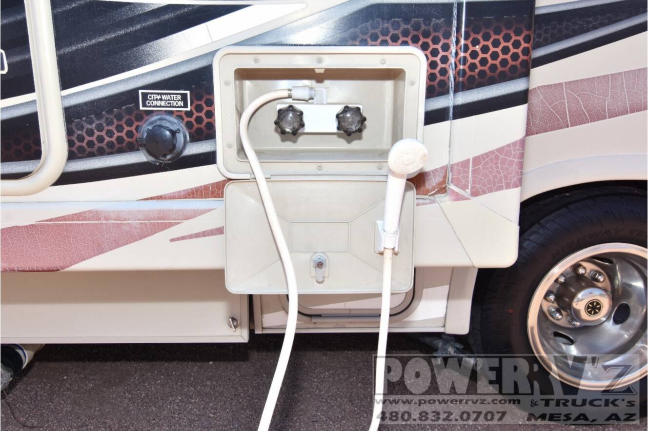 A photo of this 2018 Thor Motor Coach Outlaw 29H