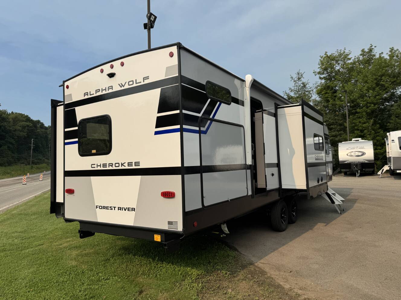 A photo of this 2027 Forest River Cherokee Alpha Wolf 32BHX-L