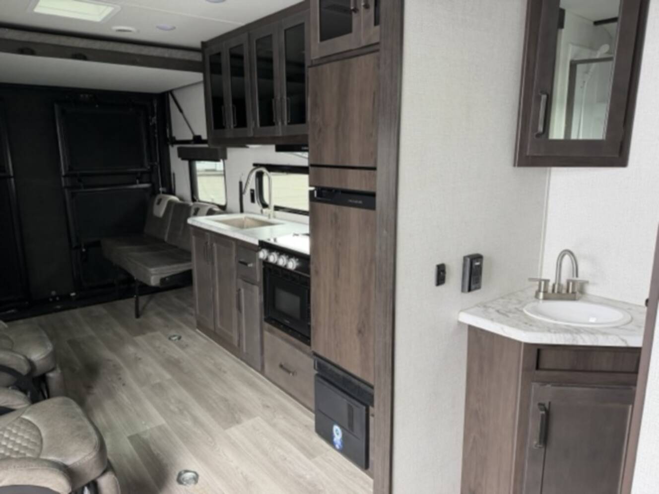 A photo of this 2024 Grand Design Momentum MAV 22MAV