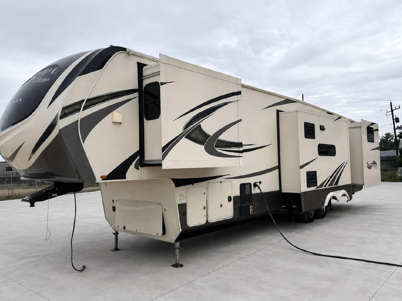 A photo of this 2021 Grand Design SOLITUDE S-CLASS 3740BH