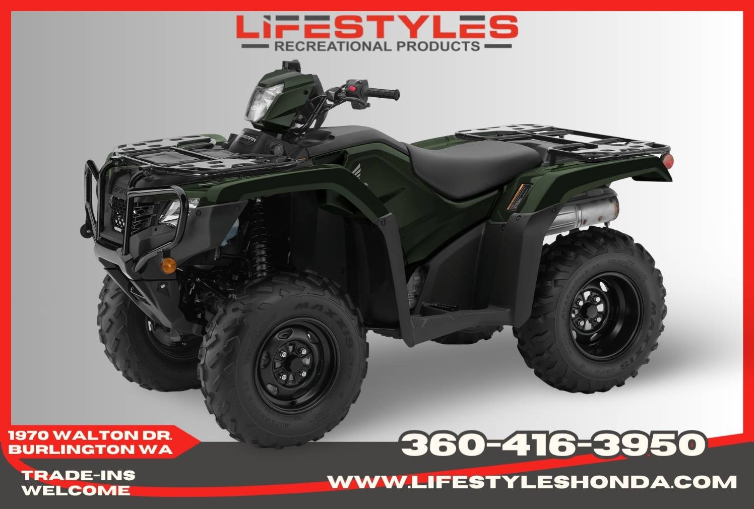 2027 Honda FourTrax Foreman 4x4 in burlington WA