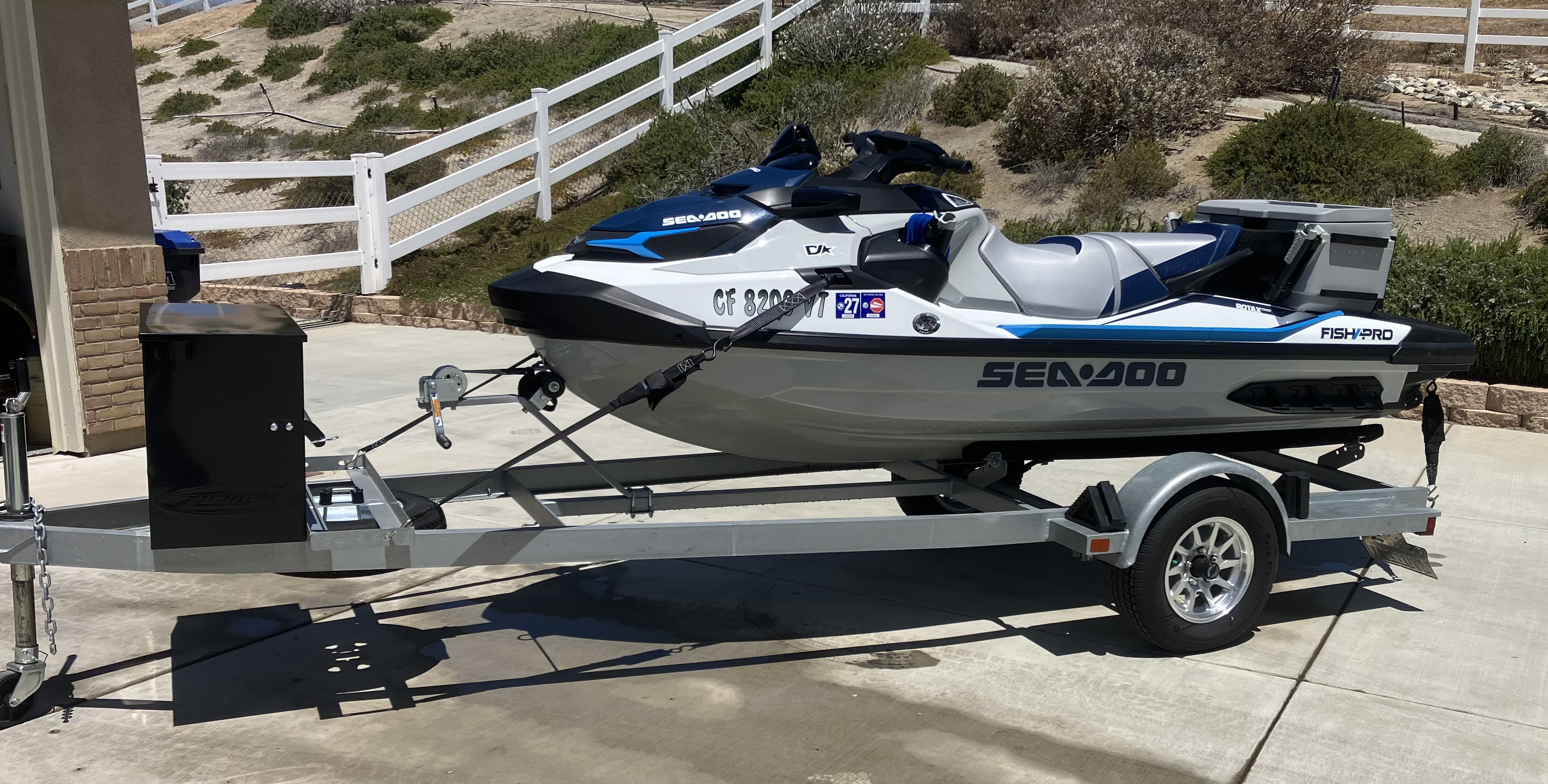 2021 Sea-Doo FISHPRO SPORT 170 BRP PREMIUM AUDIO WITH IDF AND IBR SPORT 170 BRP PREMIUM AUDIO WITH IDF AND IBR in Riverside, CA