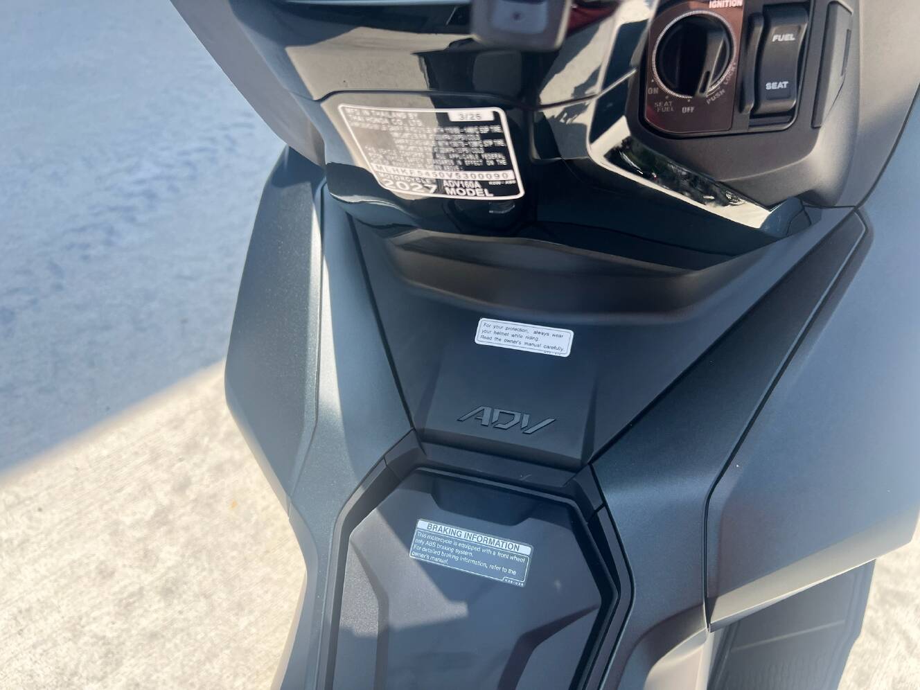 A photo of this 2027 Honda ADV160