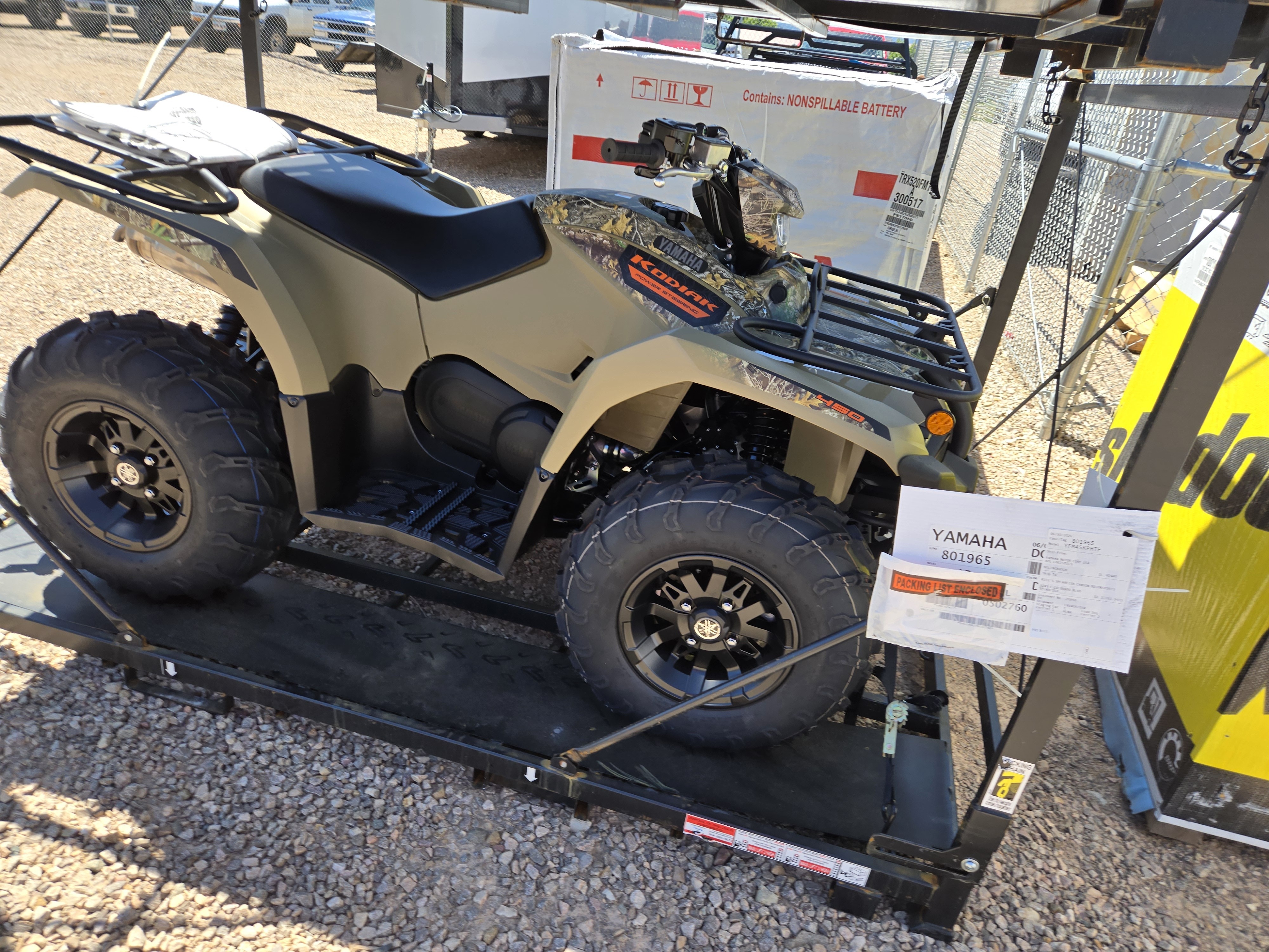 2026 Yamaha Kodiak 450 EPS in rapid city SD