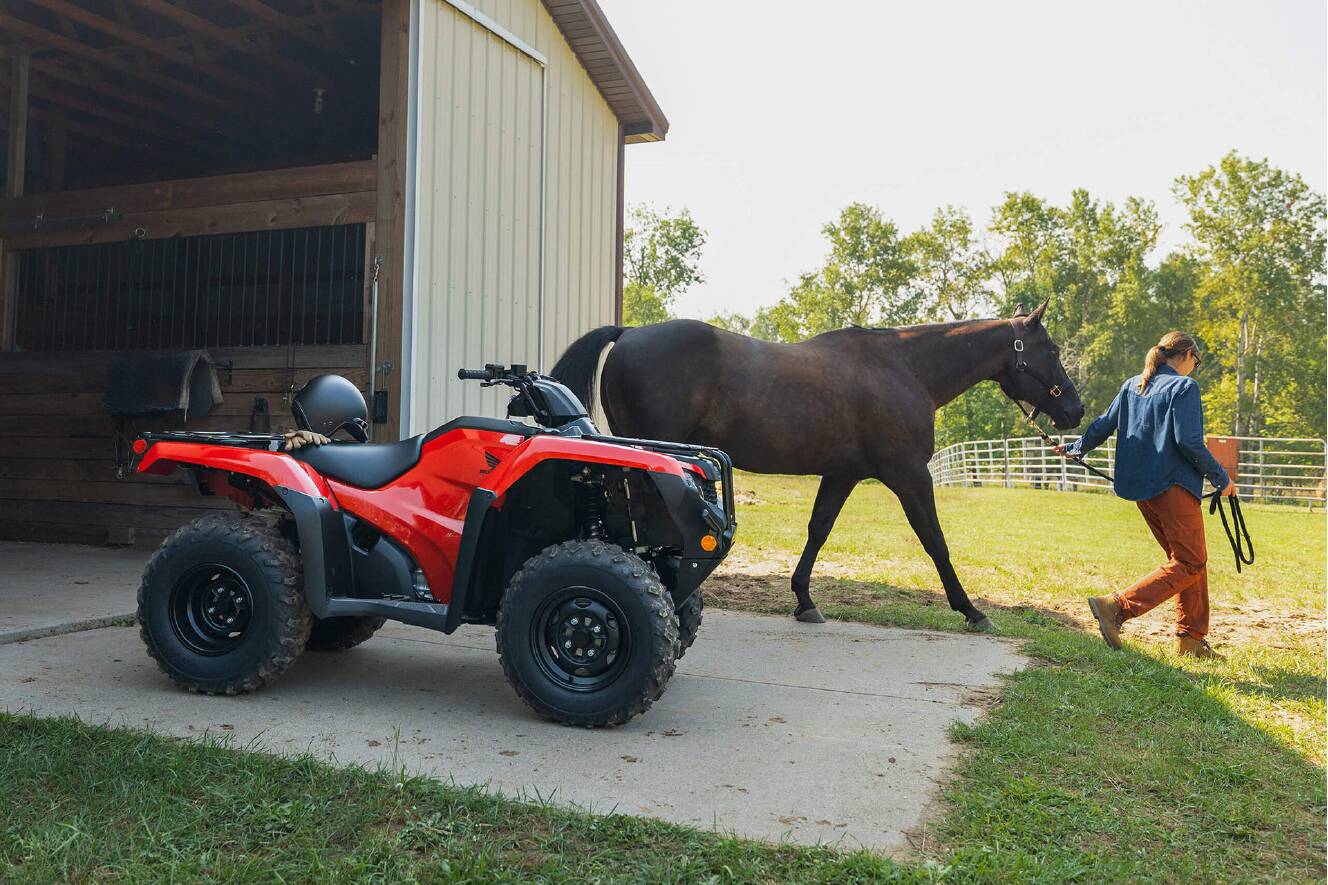 A photo of this 2027 Honda FourTrax Rancher 4x4 Automatic DCT EPS