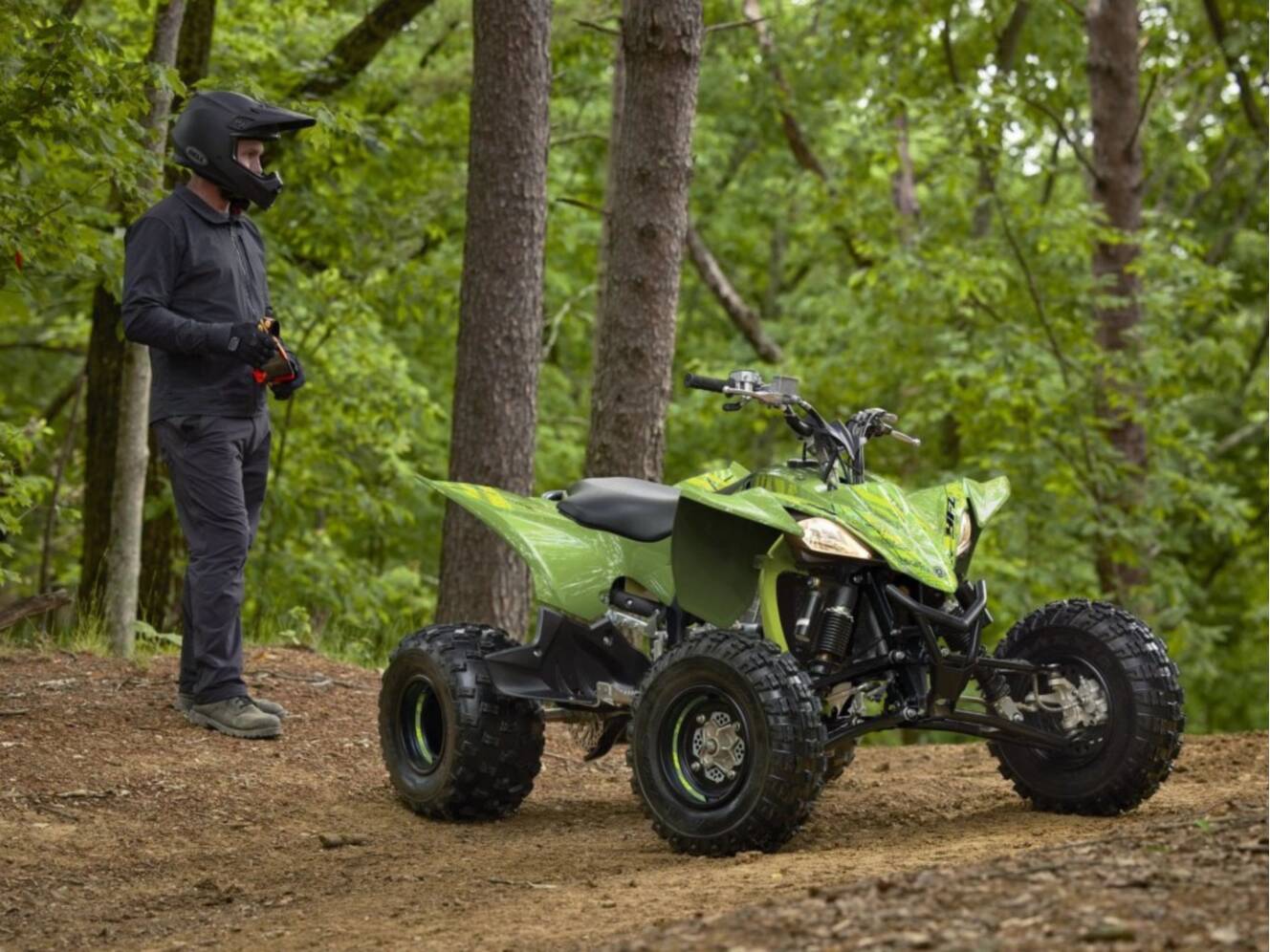A photo of this 2026 Yamaha YFZ450R SE