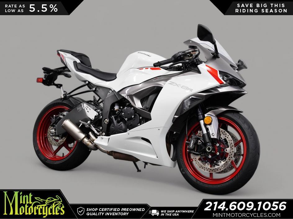 White Kawasaki Ninja ZX-6R Motorcycles For Sale in Texas - Cycle