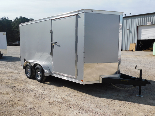 2026 COVERED WAGON TRAILERS Covered Wagon Gold Series 7X14 Vnose With Ramp Doo in Hope Mills, NC