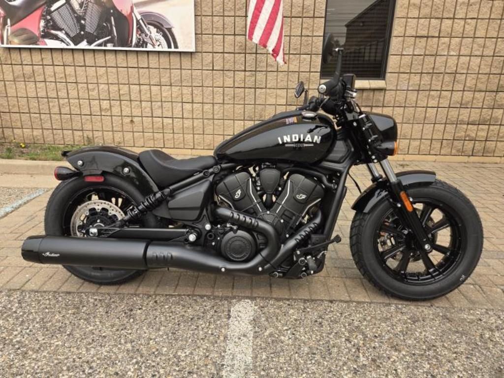 2026 Indian Motorcycle® Scout® Bobber Black Metallic BOBBER in Clinton Twp, MI