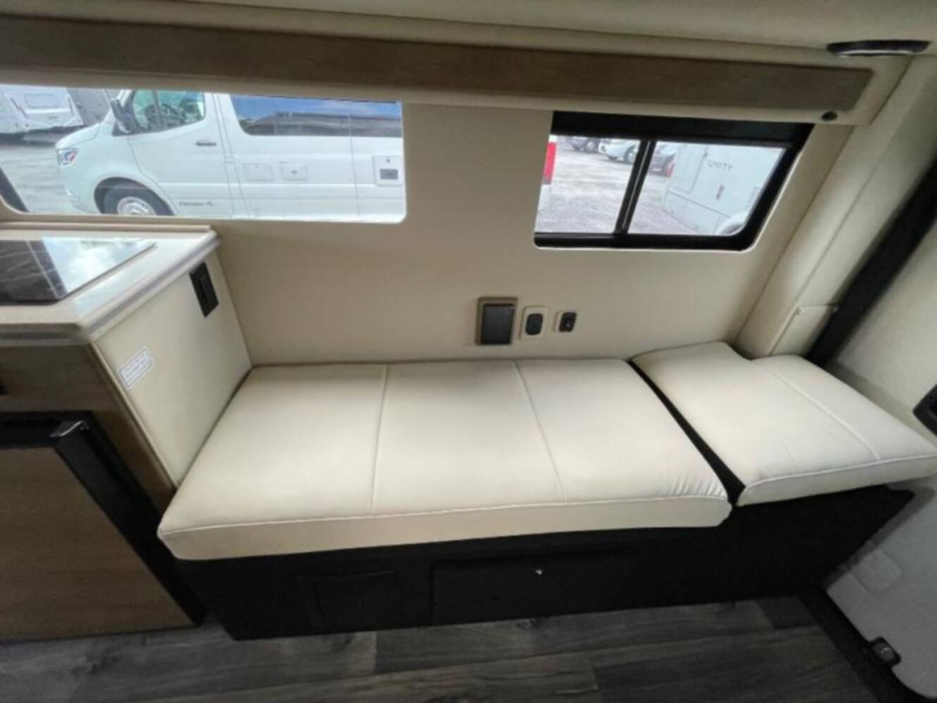 A photo of this 2025 Midwest Automotive Designs Legend FSL TWIN SOFA
