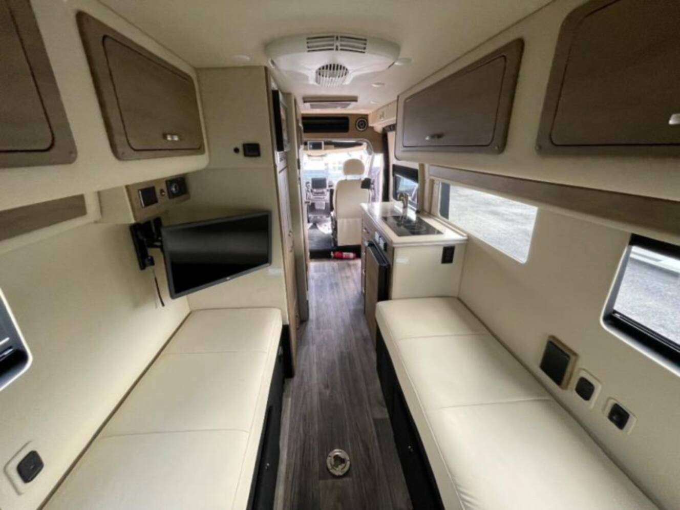 A photo of this 2025 Midwest Automotive Designs Legend FSL TWIN SOFA