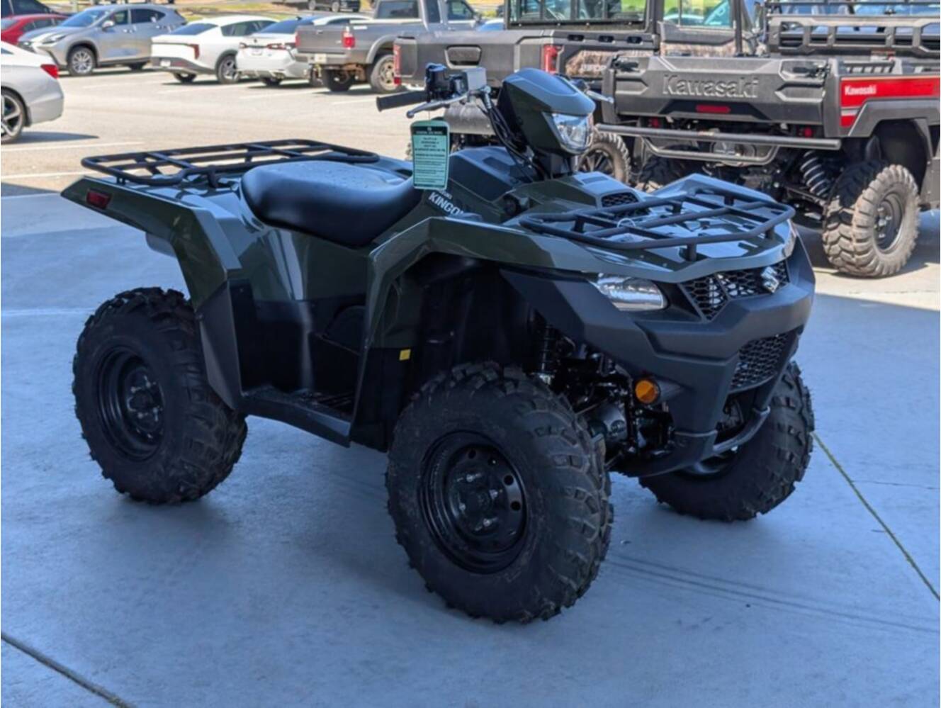 A photo of this 2025 Suzuki KingQuad 750AXi