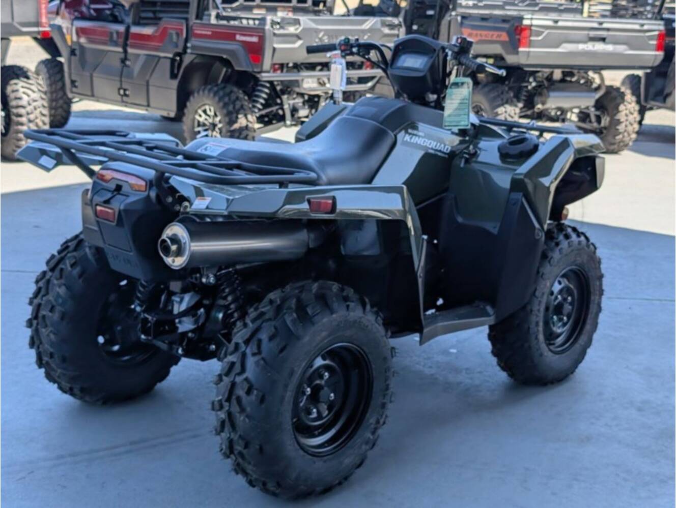 A photo of this 2025 Suzuki KingQuad 750AXi