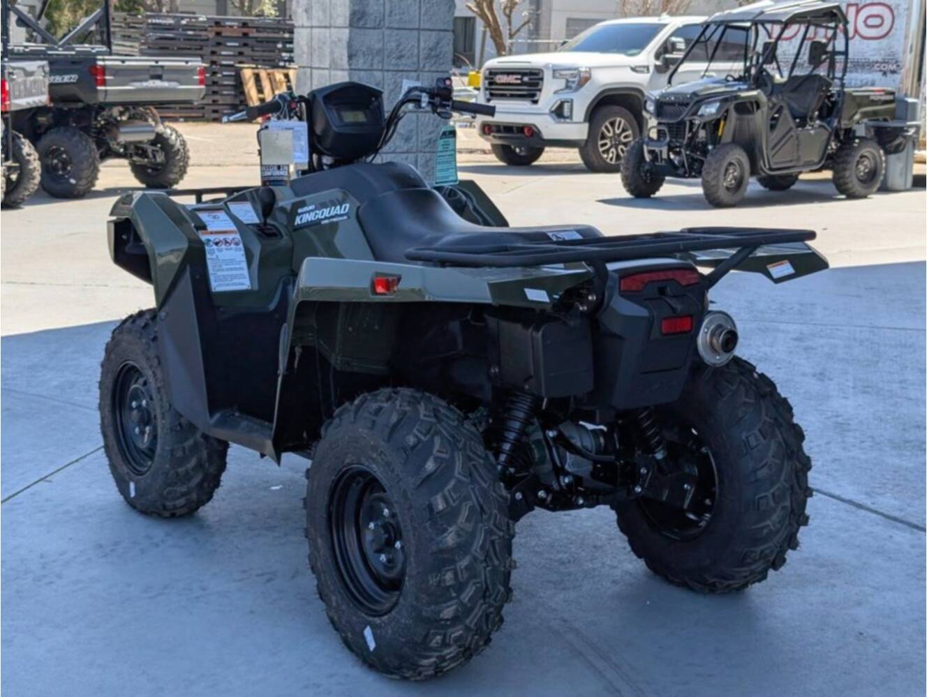 A photo of this 2025 Suzuki KingQuad 750AXi