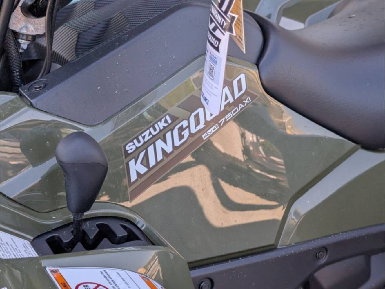 A photo of this 2025 Suzuki KingQuad 750AXi