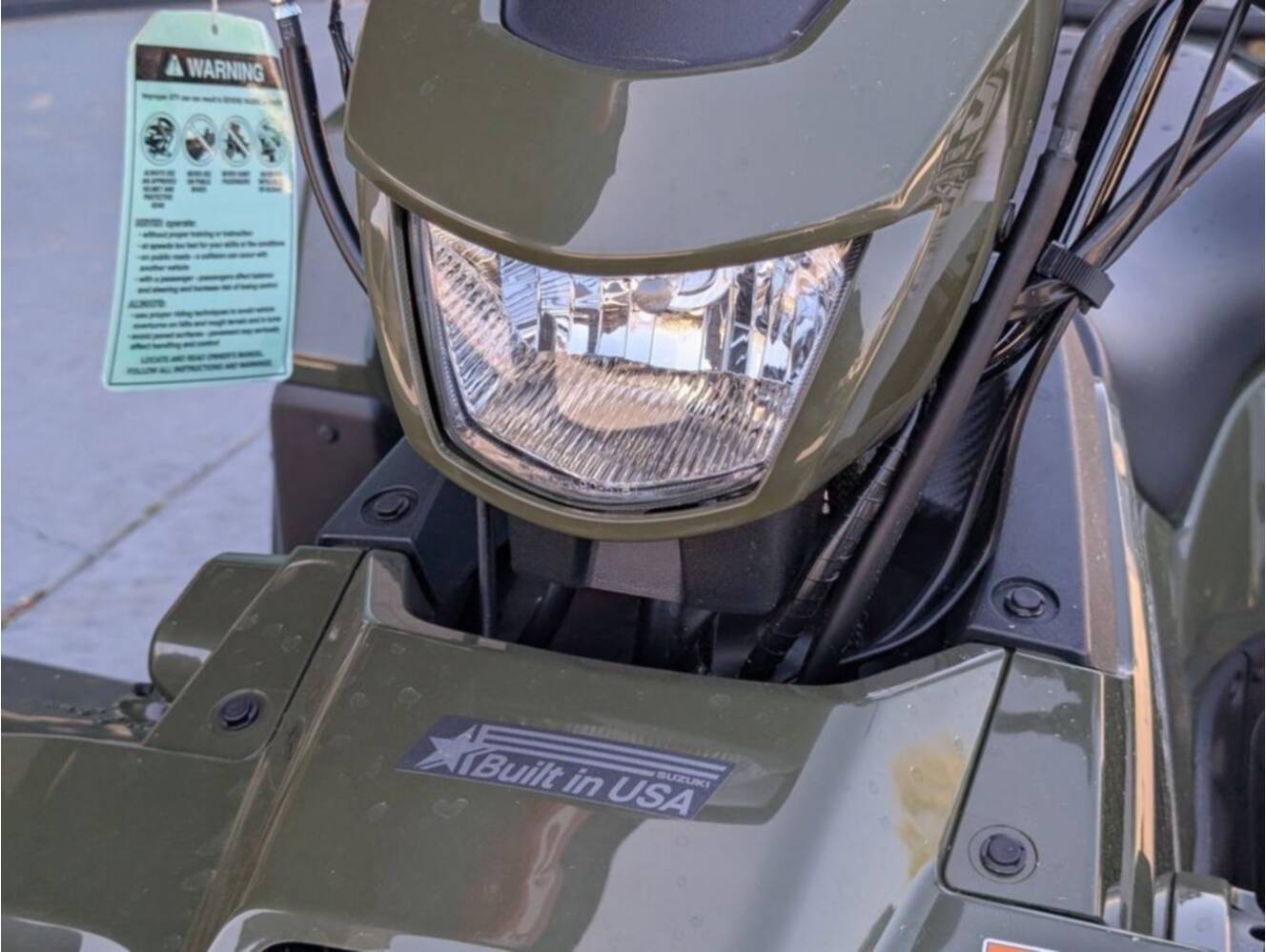 A photo of this 2025 Suzuki KingQuad 750AXi