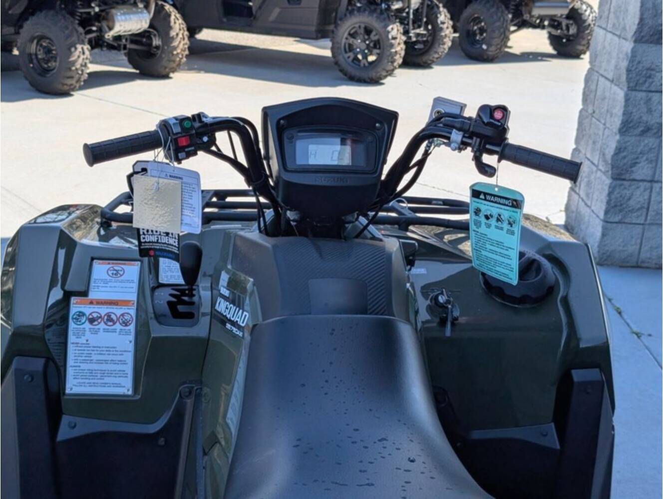A photo of this 2025 Suzuki KingQuad 750AXi