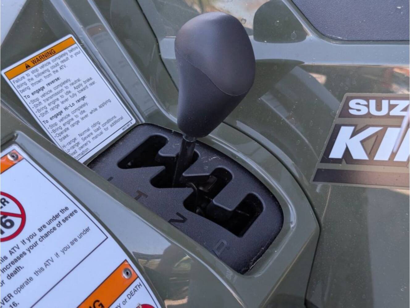 A photo of this 2025 Suzuki KingQuad 750AXi