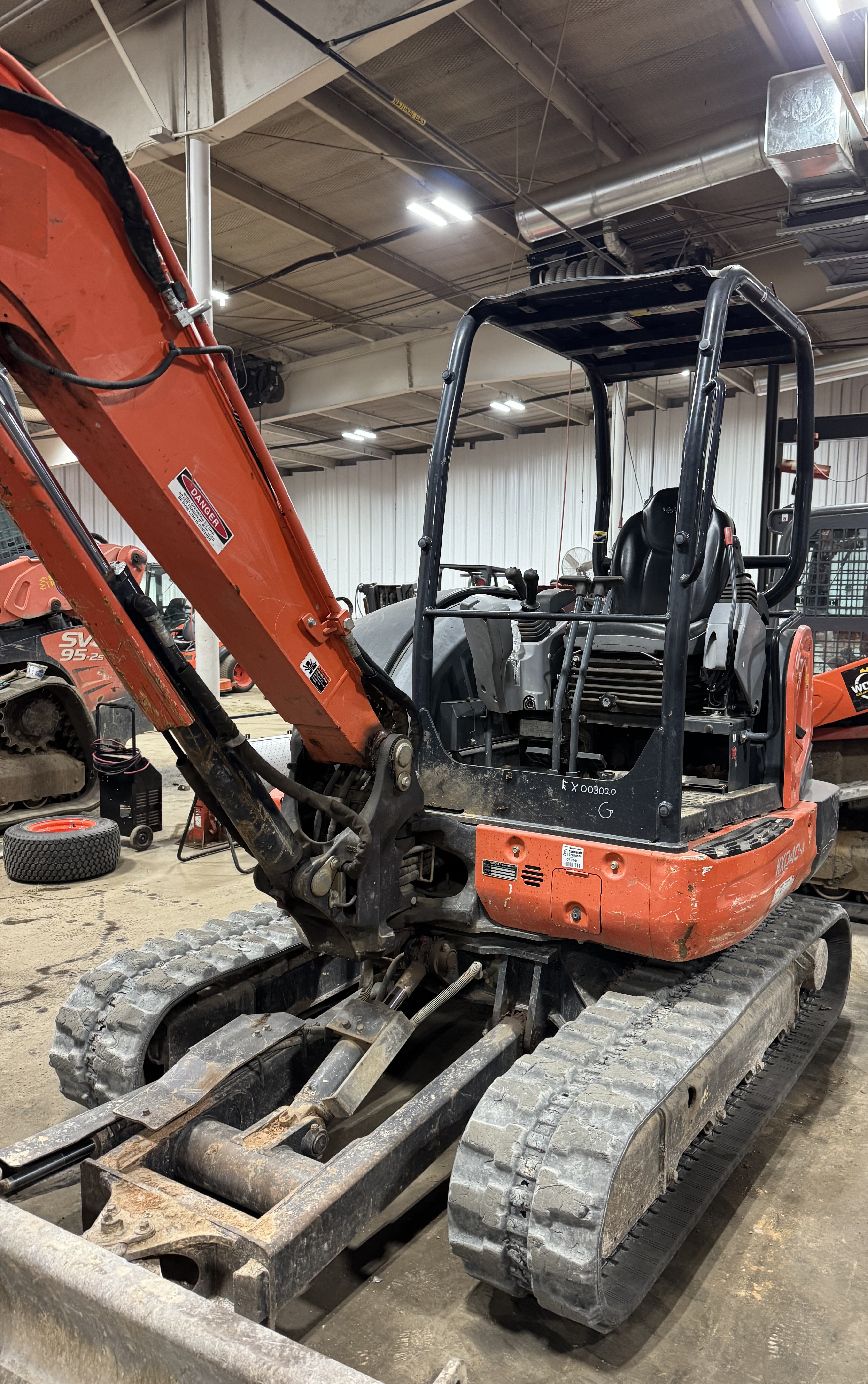 2020 KUBOTA KX040-4R1A in Springdale, AR