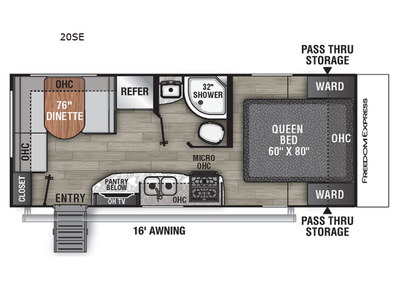 2023 Coachmen Rv Freedom Express Select 20SE in mayfield KY