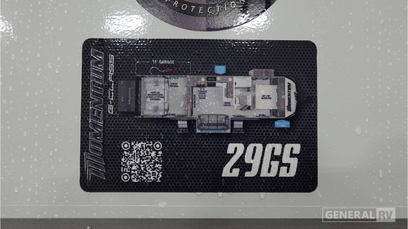 A photo of this 2027 Grand Design Momentum G-Class 29GS
