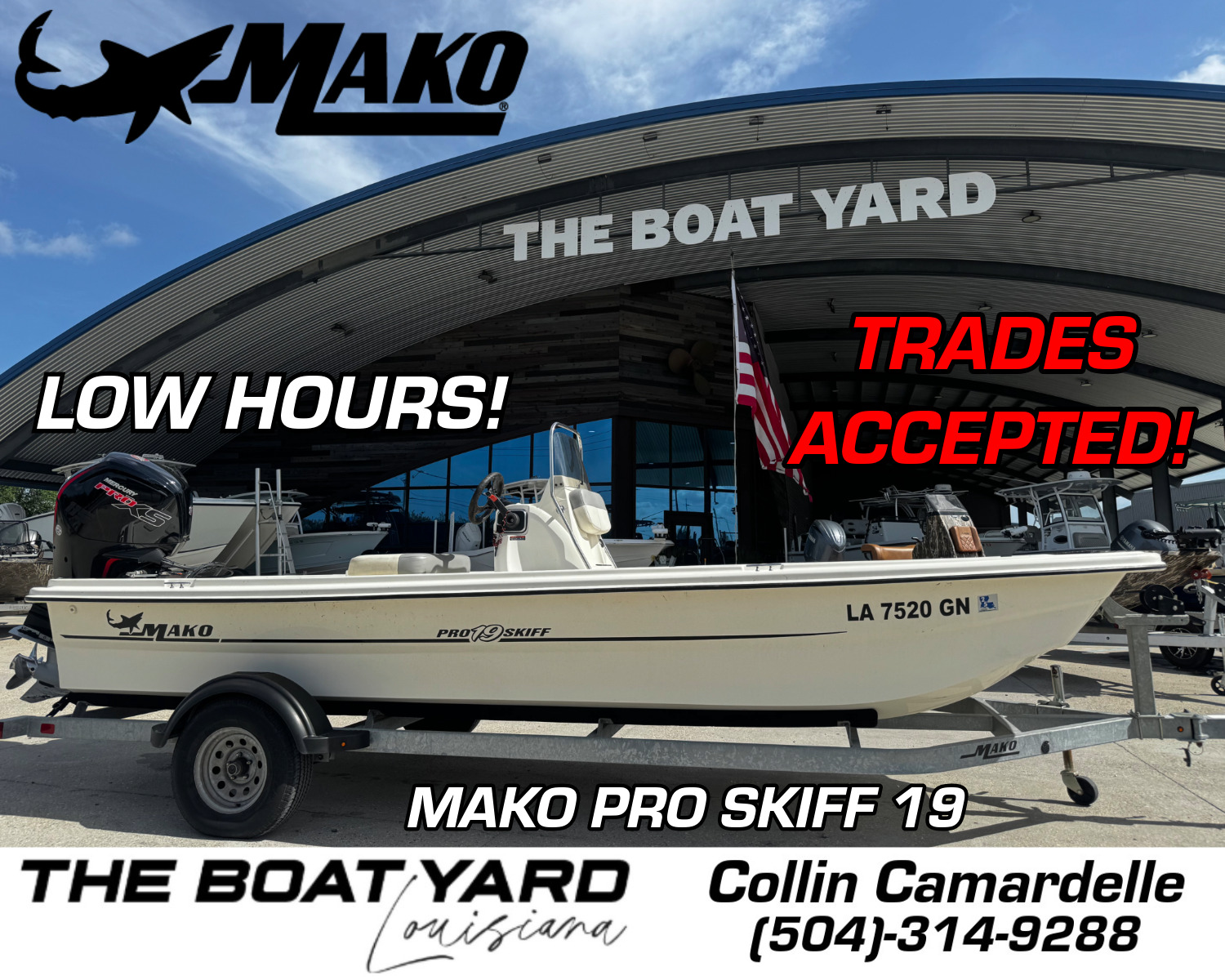 2021 Mako Pro Skiff 19 CC in marrero LA