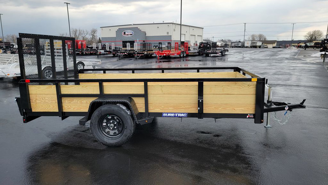 2026 Sure-Trac 6'X12' 3K Three Board Utility Trailer in Delphos, ME