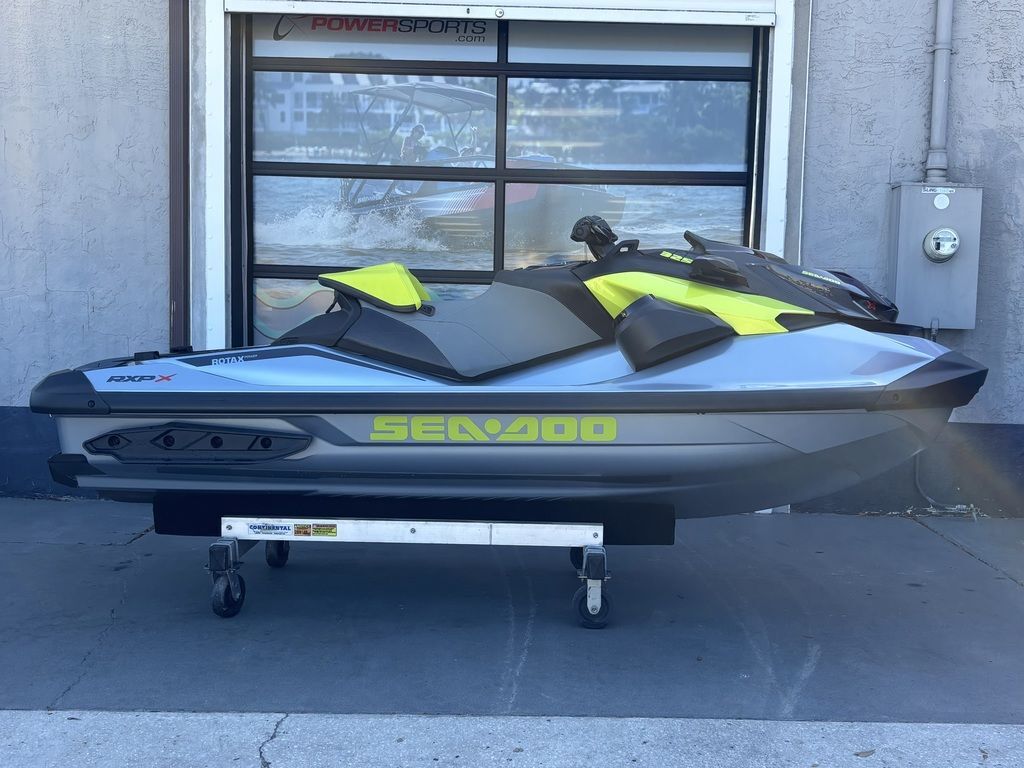 2025 Sea-Doo RXP-X 325 Tech, BRP Premium A, iBR Ice Metal / Manta X 325 in Clearwater, FL