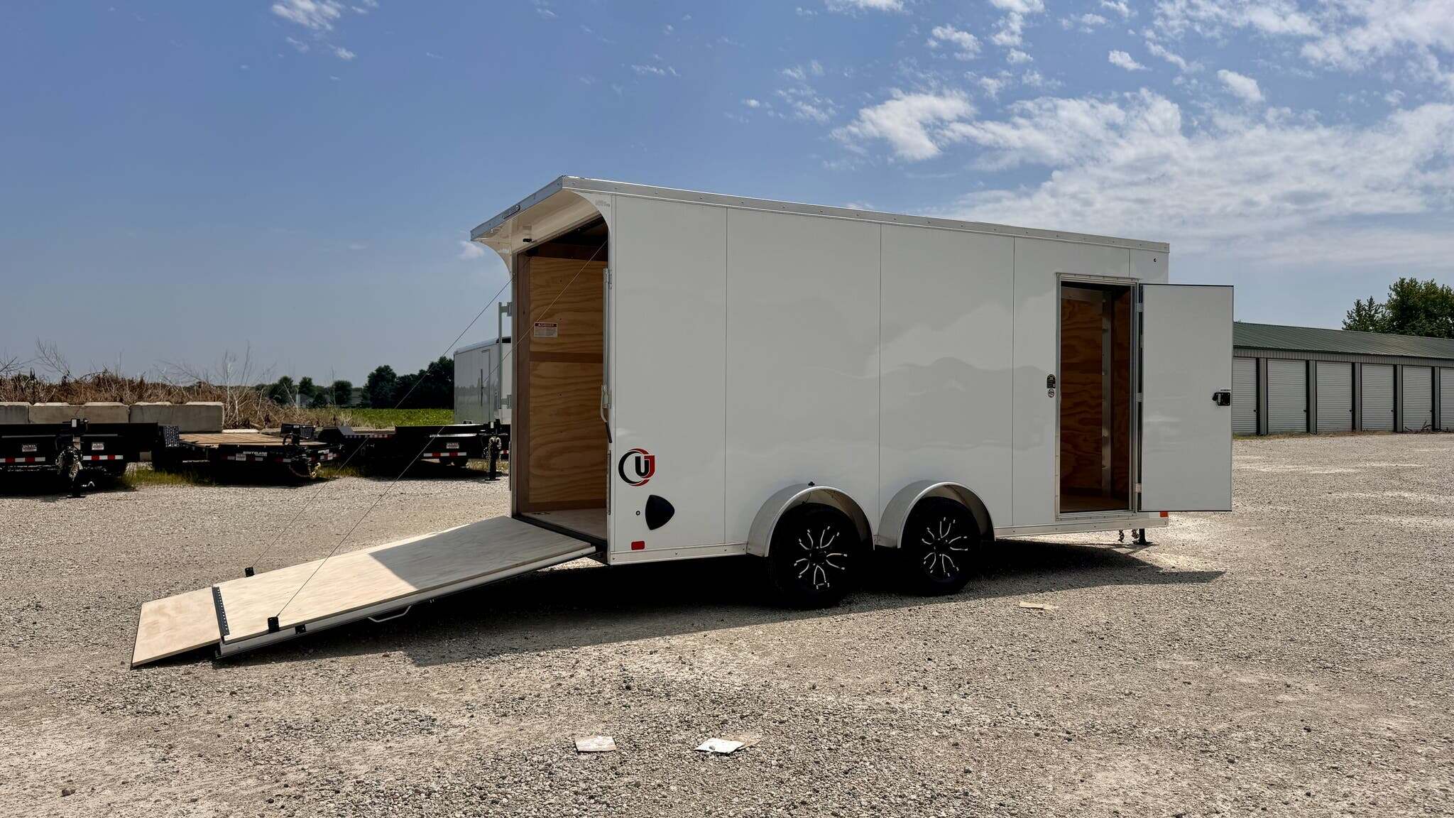 2026 United Trailers UJ 7X16 Enclosed -25 Yr Floor Warranty -Torsion Axles in Goodfield, IL