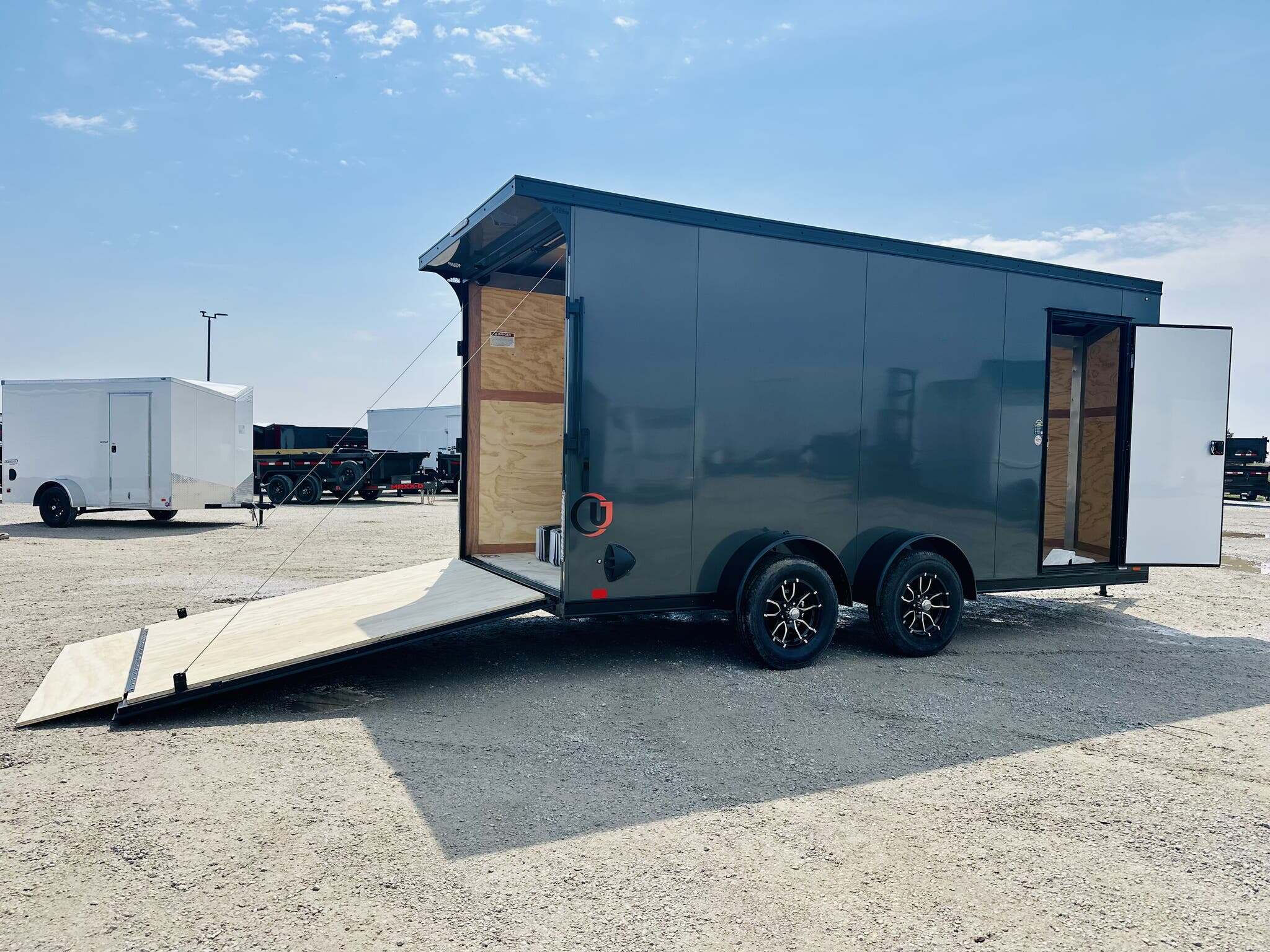 2026 United Trailers UJ 7X16 Enclosed -25 Yr Floor Warranty -Torsion Axles in Goodfield, IL