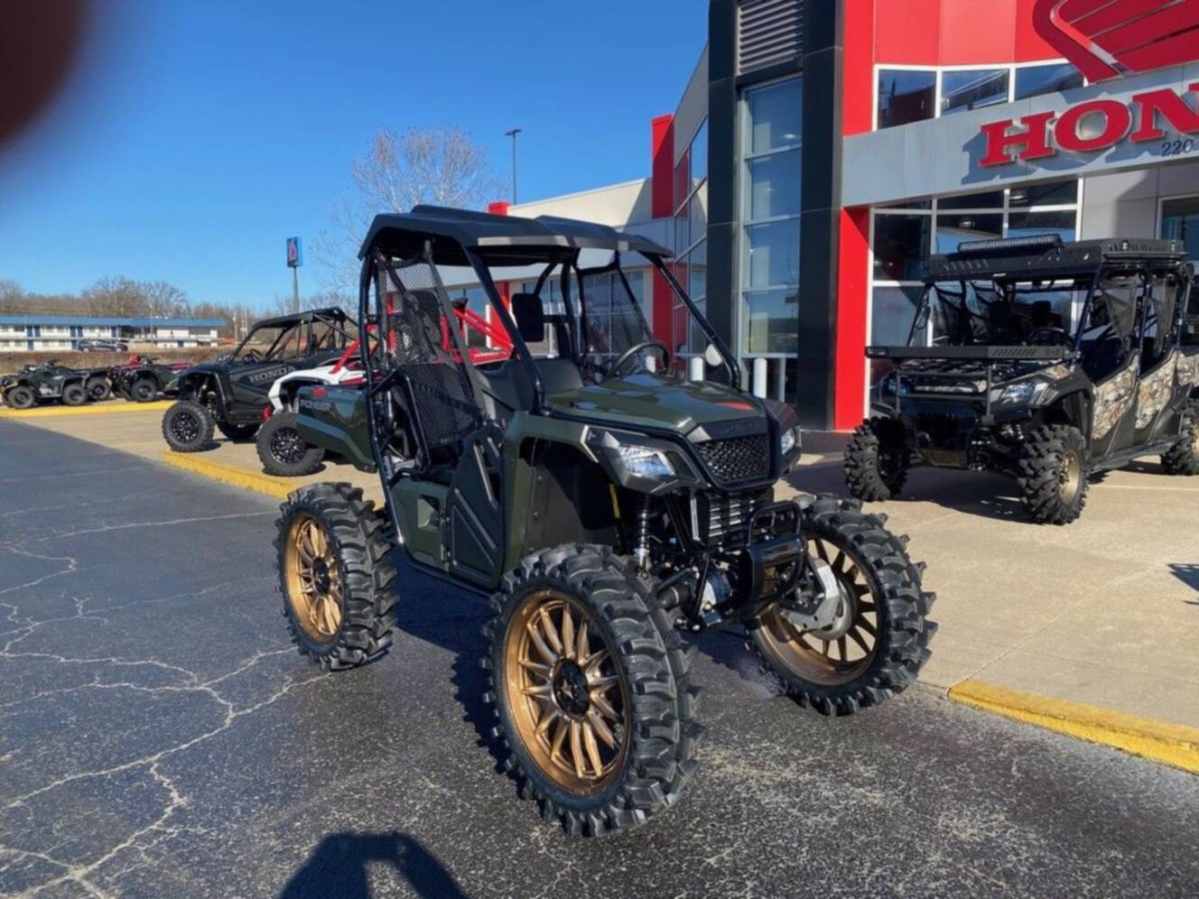 A photo of this 2026 Honda® Pioneer 520
