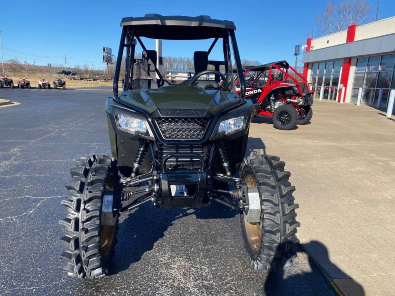 A photo of this 2026 Honda® Pioneer 520
