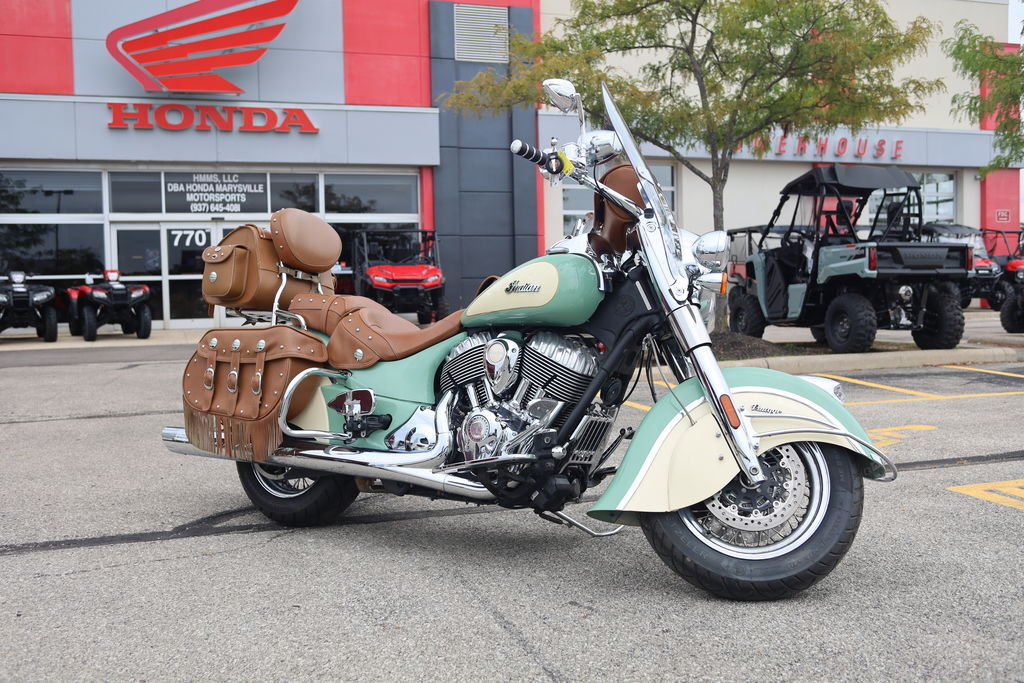2019 Indian Motorcycle® Chief® Vintage Willow Green / Ivory Cream VINTAGE in Marysville, OH