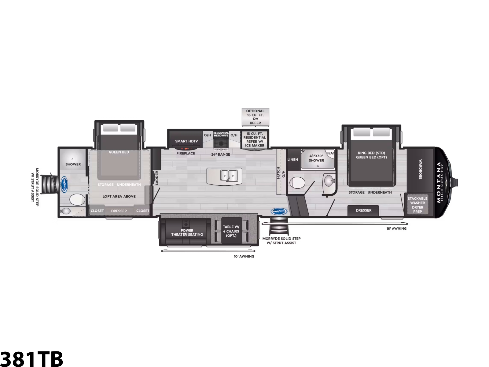 2024 Keystone Rv Montana High Country 381TB in london KY