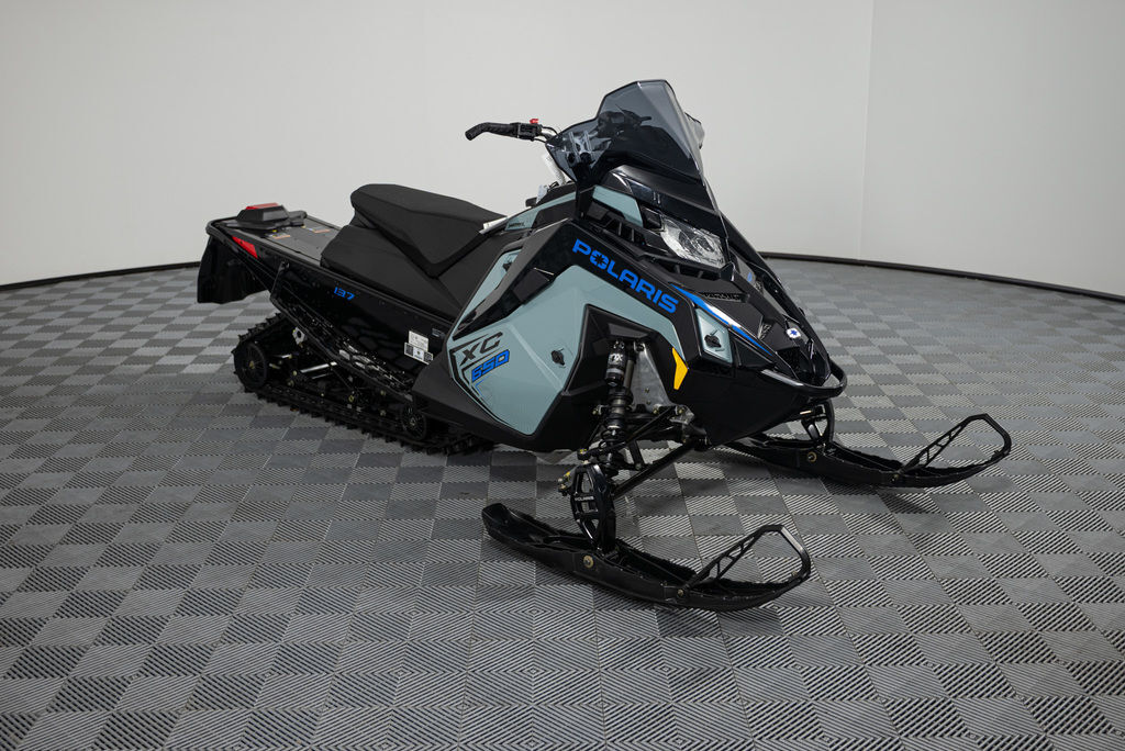 2026 Polaris® 650 INDY XC 137 Gloss Black / Blue Dusk in oshkosh WI