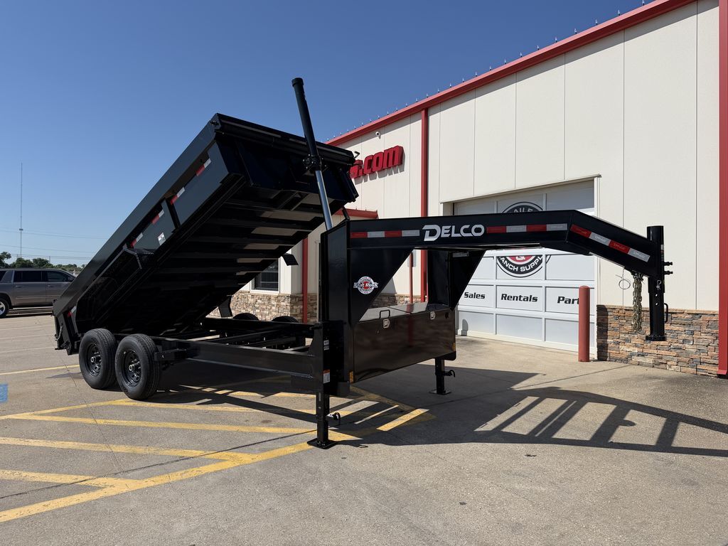 2026 DELCO HD 14' x 2' GN Telescoping Dump Trailer in Hewitt, TX