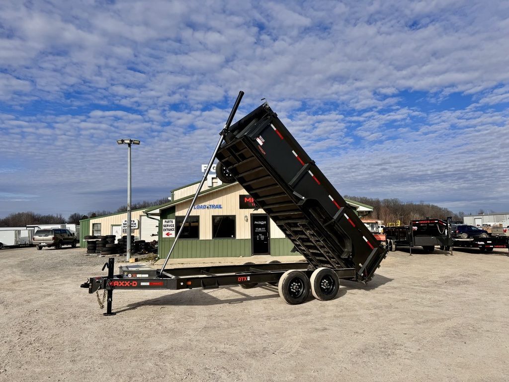 2025 Maxx-D Trailers DTX8316 *USED* 16' X 83" - 16K 83" Telescopic Dump 16k in Poplar Bluff, MO