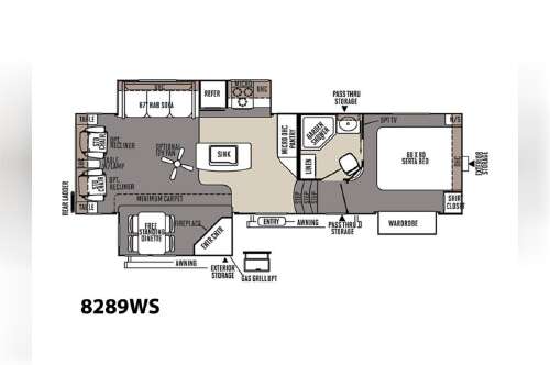 2015 Forest River Rockwood Signature Ultra Lite 8289WS in newport NC