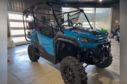 2025 Honda® PIONEER 1000-5 DELUXE - Teal Blue in cedar falls IA