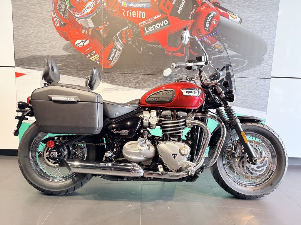 2018 Triumph Bonneville Speedmaster Cranberry Red SPEEDMASTER in Miami, FL