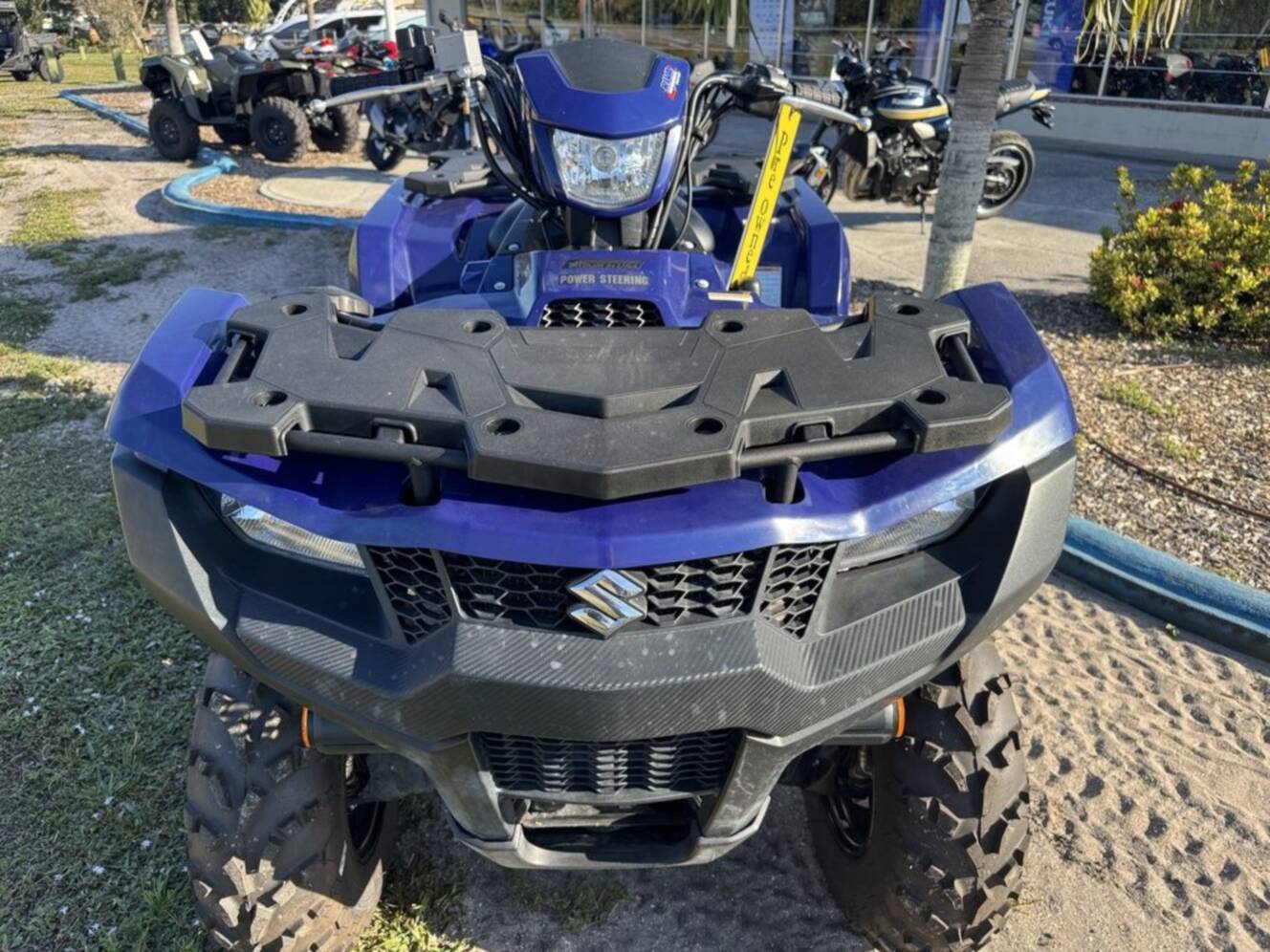 A photo of this 2023 Suzuki KingQuad 750AXi Power Steering