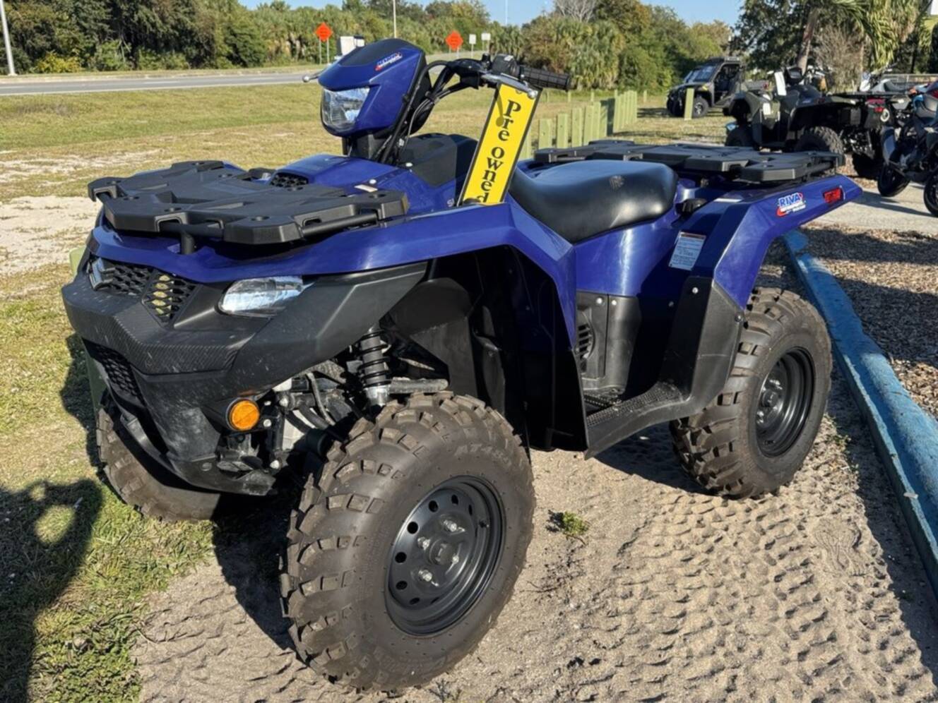 A photo of this 2023 Suzuki KingQuad 750AXi Power Steering