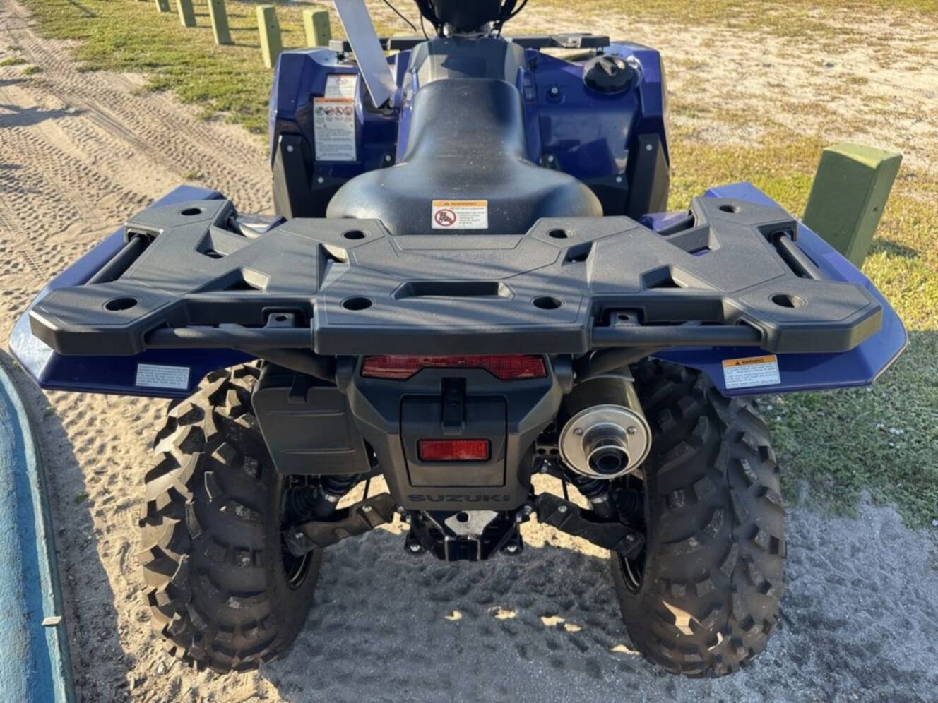 A photo of this 2023 Suzuki KingQuad 750AXi Power Steering