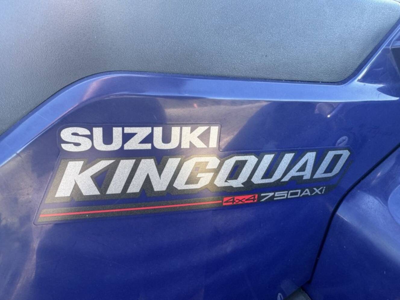 A photo of this 2023 Suzuki KingQuad 750AXi Power Steering