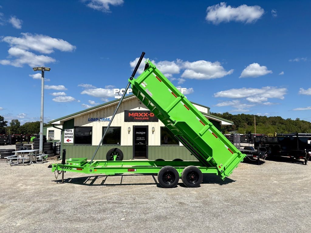 2026 MAXXD DTX8316 16' x 83" 16k Telescopic Dump W/ 3' Sides-7Ga F in Poplar Bluff, MO