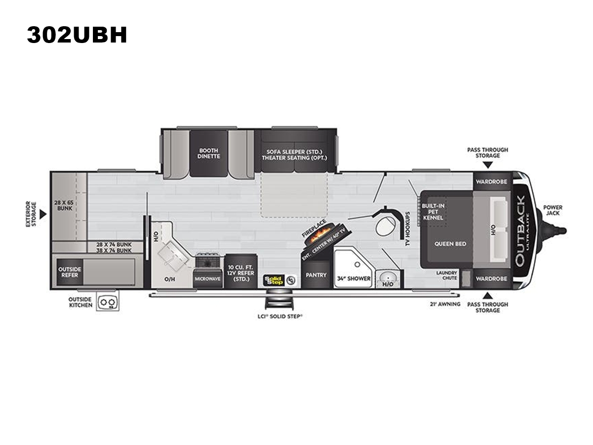 2023 Keystone Rv Outback Ultra Lite 302UBH in london KY