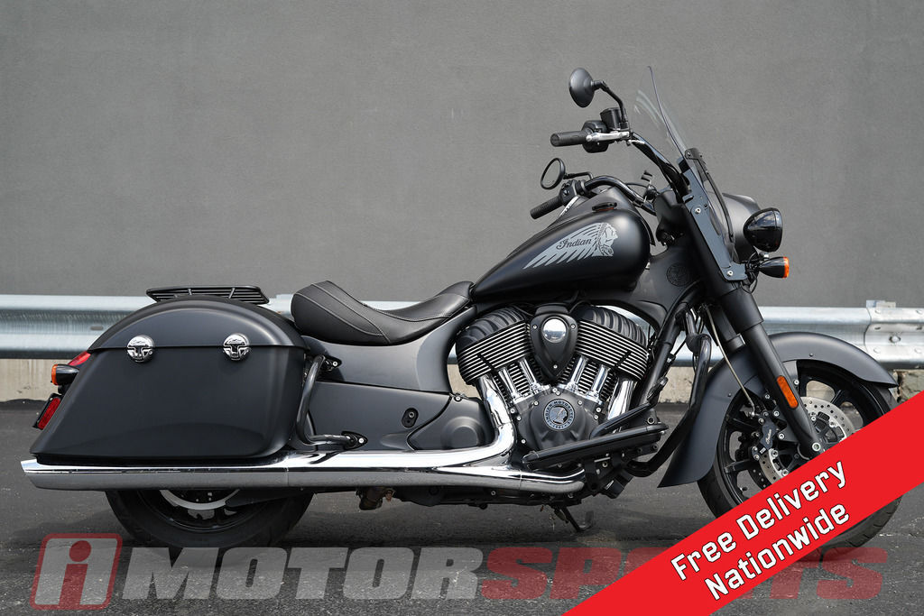 2018 Indian Motorcycle Springfield Dark Horse ABS Thunder Black Smoke DARK HORSE in Elmhurst, IL
